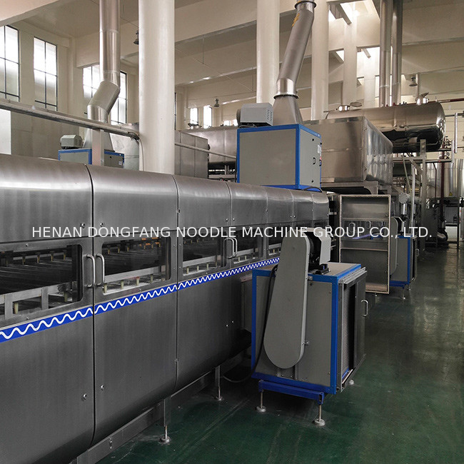 100000PCS/8h Instant Noodles Machinery Line 90kw Converter Speed Control